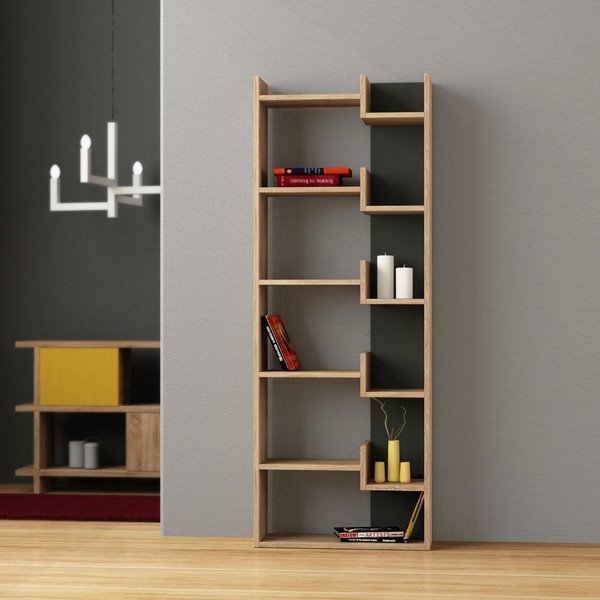 Bibliotecă Homitis Calimera, înălțime 163 cm-image-1