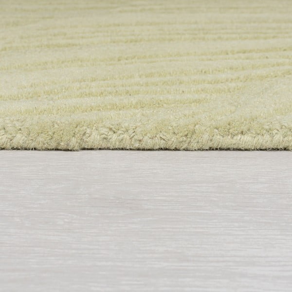 Covor verde din lână 200x290 cm Lino Leaf – Flair Rugs-image-4