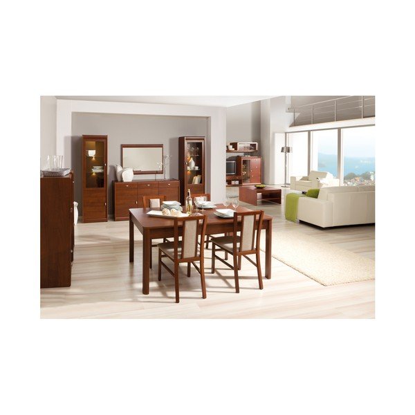 Șifonier cu două uși Szynaka Meble Dover, decor cireș-image-4