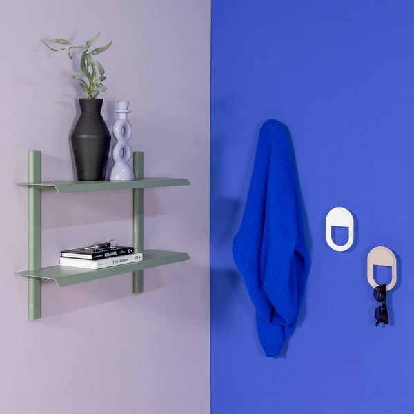 Raft verde prăfuit etajat din metal 60 cm Hola – Spinder Design-image-4