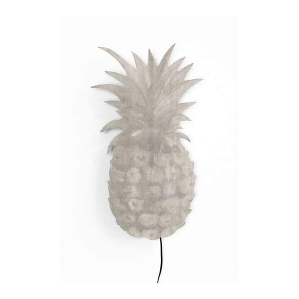 Aplică Really Nice Things Pineapple, 26 x 42 cm, gri