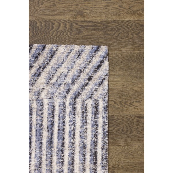 Covor albastru deschis din lână 200x300 cm Strokes – Agnella-image-3