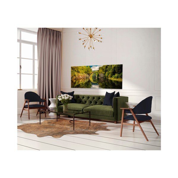 Tablou Styler Glas Views Devil Bridge, 50 x 125 cm-image-1