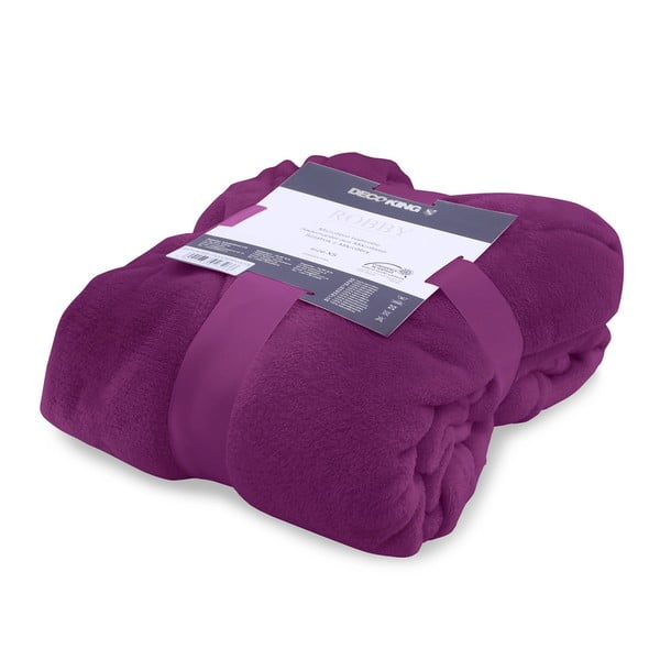 Halat baie unisex DecoKing Robby, mărime XS, mov-image-3