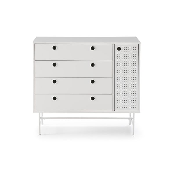 Comodă Teulat Punto, alb-image-3