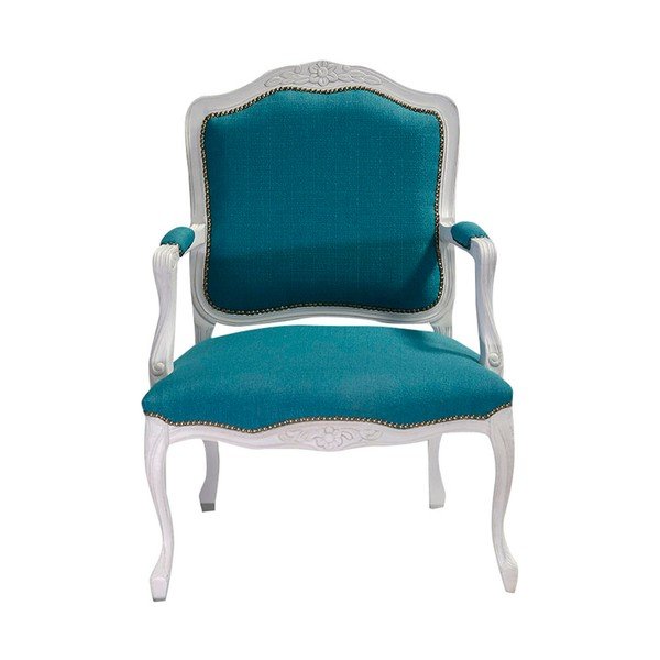 Scaun Evergreen House Patchwork Ocean, albastru-alb-image-1