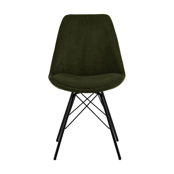 Scaun de sufragerie verde închis Eris - Actona-image-2