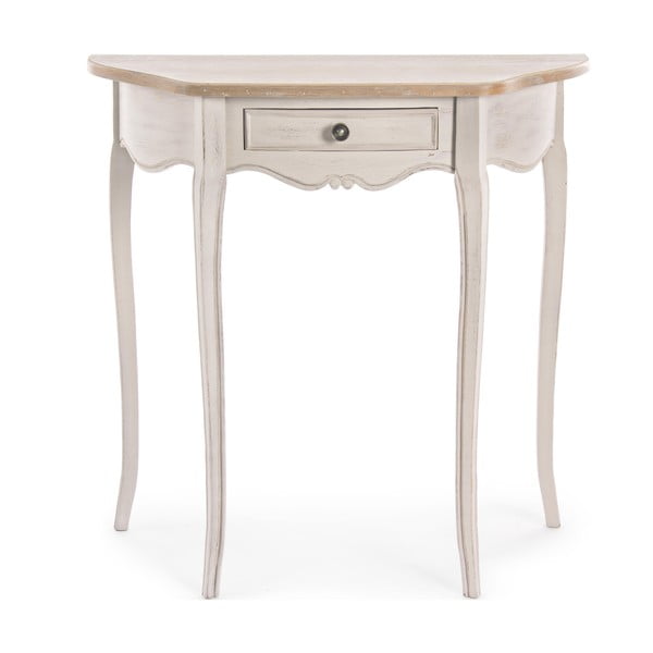 Masă consolă crem 35x80 cm Clarisse – Bizzotto