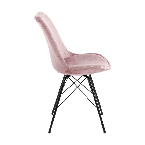 Scaun de dining negru/roz Eris – Actona-image-4