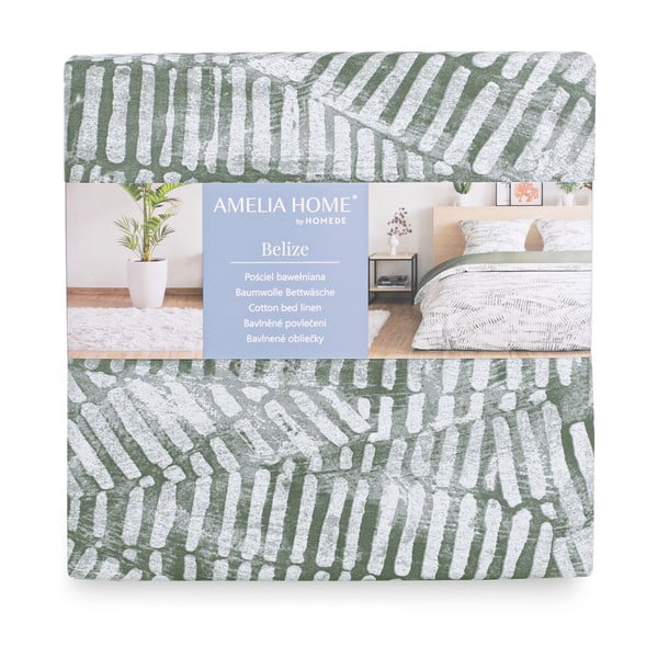 Lenjerie de pat dublu din bumbac AmeliaHome Averi Belize, 200 x 220 cm-image-4