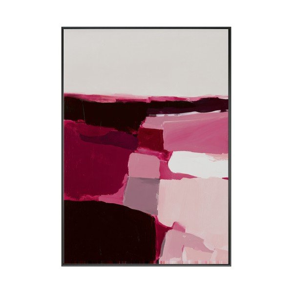 Tablou cu ramă/pe pânză imprimat 70x100 cm Berry Blocks – Styler