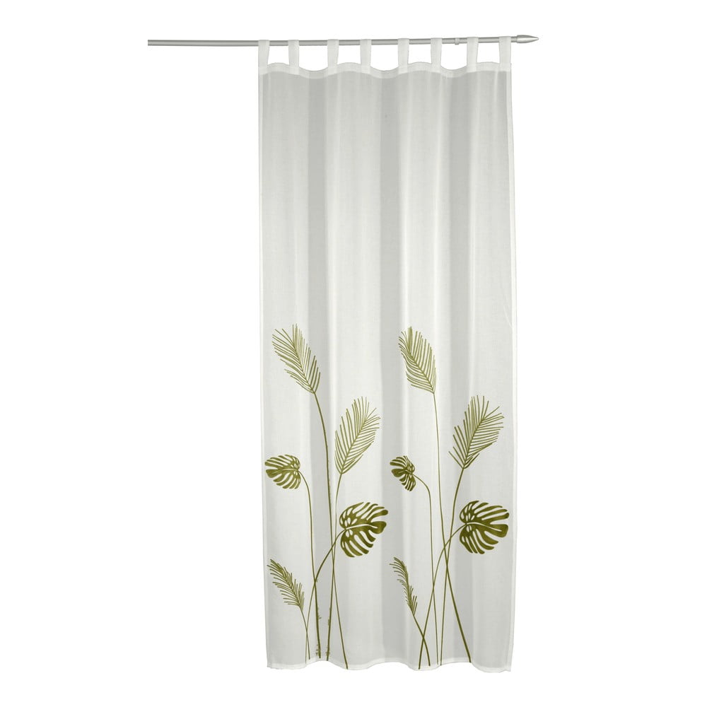 Perdea albă-verde din voal 135x245 cm – Sehlbach