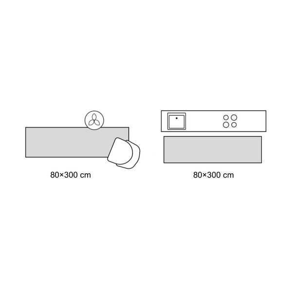 Covor tip traversă țesut manual din lână 80x300 cm Lattice Shaped  – Flair Rugs-image-4