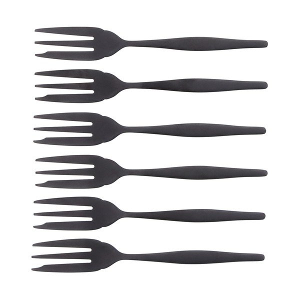 Set 6 furculițe pentru desert Jean Dubost Violon, negru