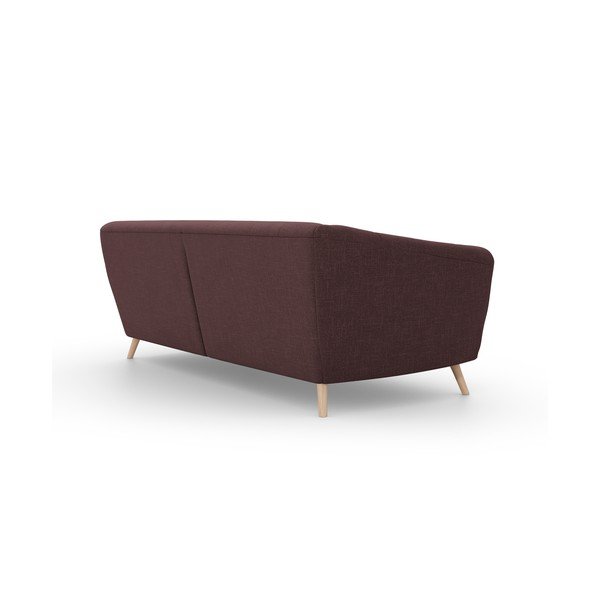 Canapea Interieurs 86 Étoile, 210 cm, roșu închis-image-3