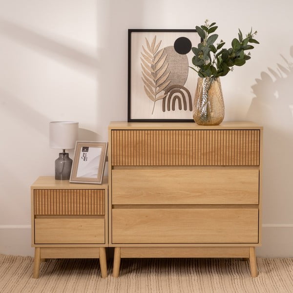 Noptieră în culoare naturală Iona – Casa Selección-image-1