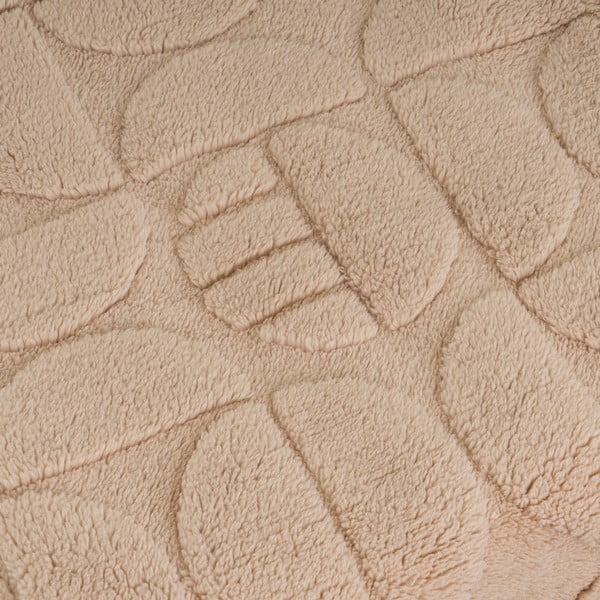 Pătură maro deschis din micropluș-cocolino 130x160 cm Mid Century – Casa Selección-image-3