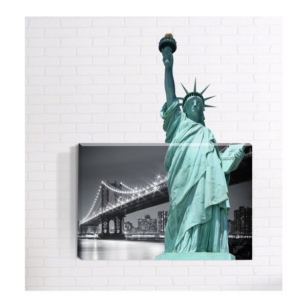 Tablou de perete 3D Mosticx Statue of Liberty, 40 x 60 cm