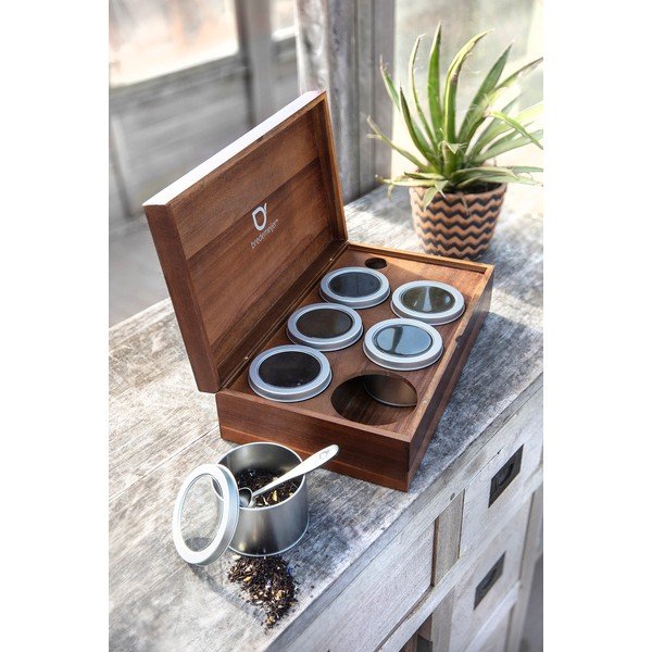 Cutie pentru ceai din lemn – Bredemeijer-image-1