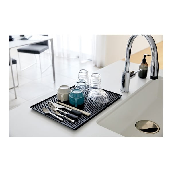 Scurgător vase Yamazaki Tower, negru-image-2