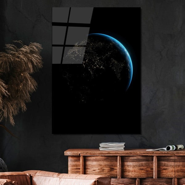 Tablou din sticlă 70x100 cm Earth – Wallity-image-1