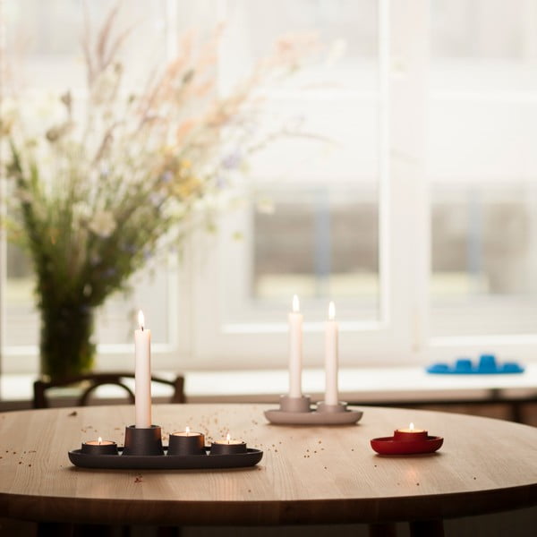 Sfeșnic EMKO Aye Aye Four Candles, negru-image-1