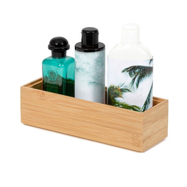 Organizator din bambus Compactor, 22,5 x 7,5 x 6,35 cm