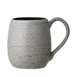 Cană din gresie ceramică Bloomingville Kendra, 500 ml, gri