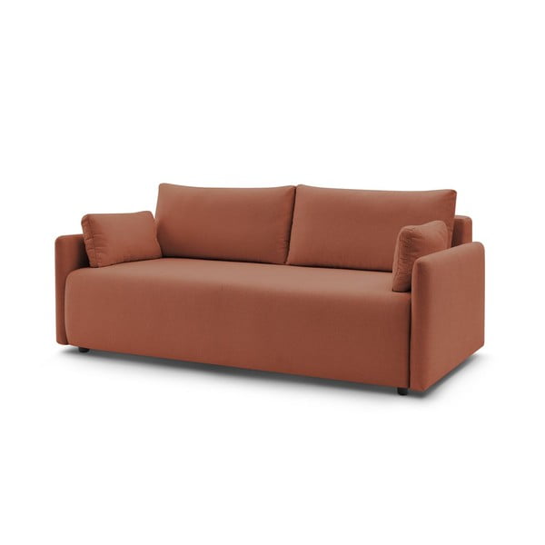Canapea portocalie extensibilă 211 cm Marcel – Bobochic Paris-image-3