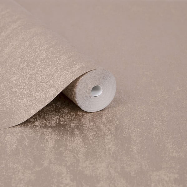 Tapet pentru perete Graham & Brown Molten Rose Gold, 0,52 x 10 m, maro - auriu-image-2