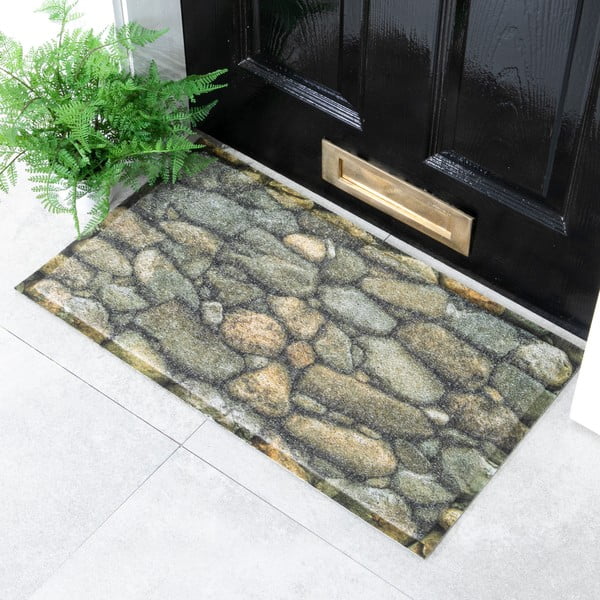 Covoraș de intrare 60x90 cm Stone – Artsy Doormats-image-1