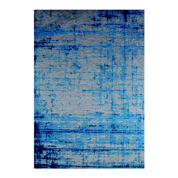Covor Decoway Vintage Blue, 68x120 cm
