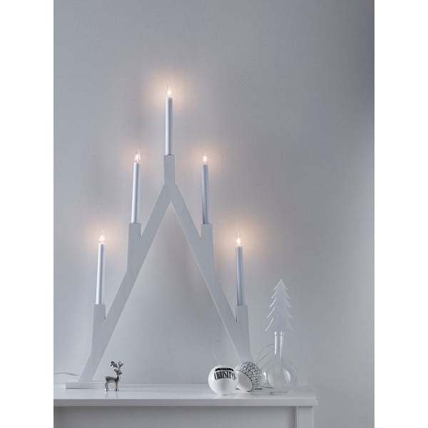 Decorațiune luminoasă albă  cu model de Crăciun Bjurfors – Markslöjd