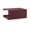 Raft burgundy etajat din oțel 35 cm – ReCollector