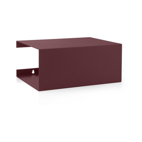 Raft burgundy etajat din oțel 35 cm – ReCollector