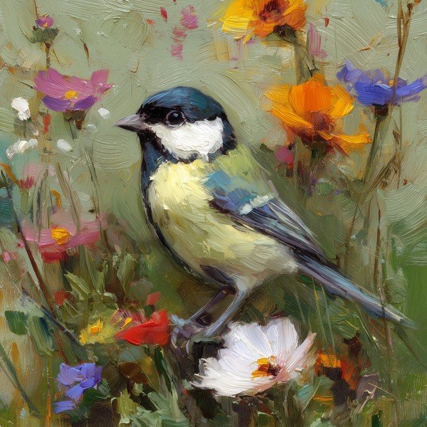 Tablou pe pânză imprimat 32x32 cm Yellow Parus – Styler