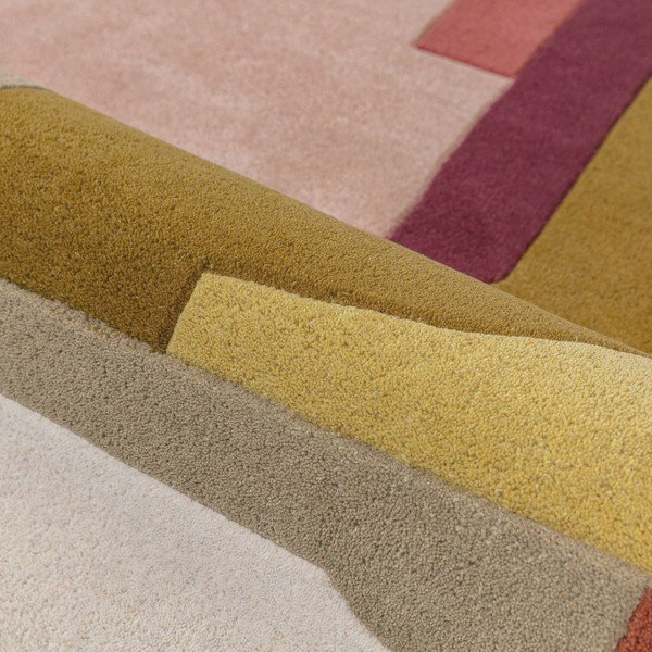 Covor țesut manual din lână 140x200 cm Elwin Wool – Flair Rugs-image-3