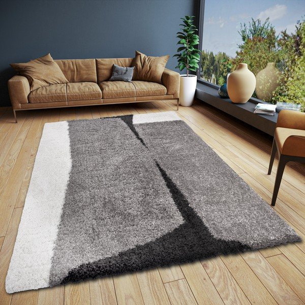 Covor gri 200x290 cm – Elle Decoration-image-1