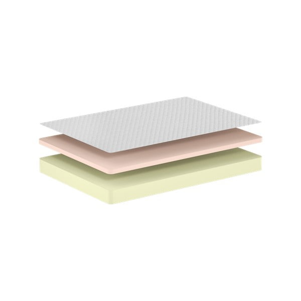 Saltea pentru copii din spumă 90x200 cm COMFORT – Vipack-image-1