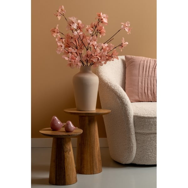 Măsuță auxiliară rotundă din lemn masiv de mango ø 30 cm  Force  – Leitmotiv-image-2