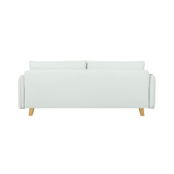 Canapea cu 3 locuri Kooko Home Bebop, gri - alb-image-2