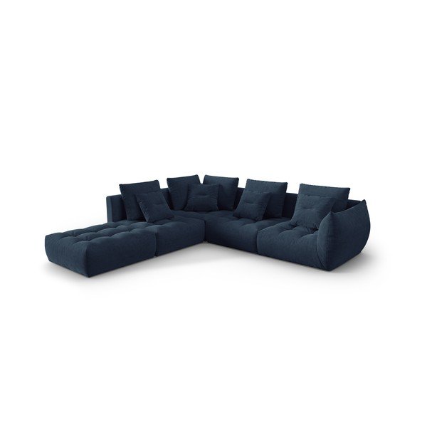 Colțar albastru închis (cu colț pe partea stângă /în formă de ”L”) Bloom – Micadoni Home-image-2