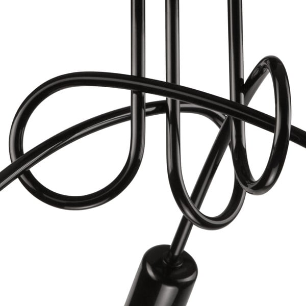 Plafonieră neagră fără abajur 36x36 cm Camilla – LAMKUR-image-3