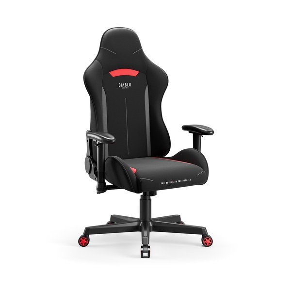 Scaun de gaming negru X-Starter – Diablo Chairs