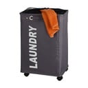 Coș de rufe Wenko Quadro, gri, 79,2 l