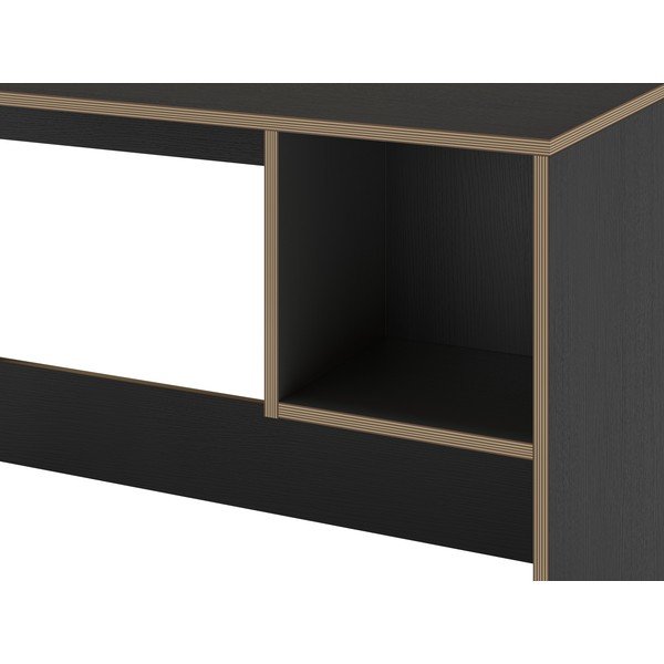 Birou cu blat negru 50x110 cm Lyly – Marckeric-image-4