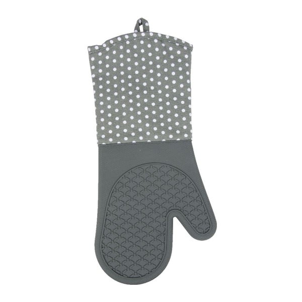 Set 2 mănuși din silicon bucătărie Wenko Oven Grey, gri-image-1