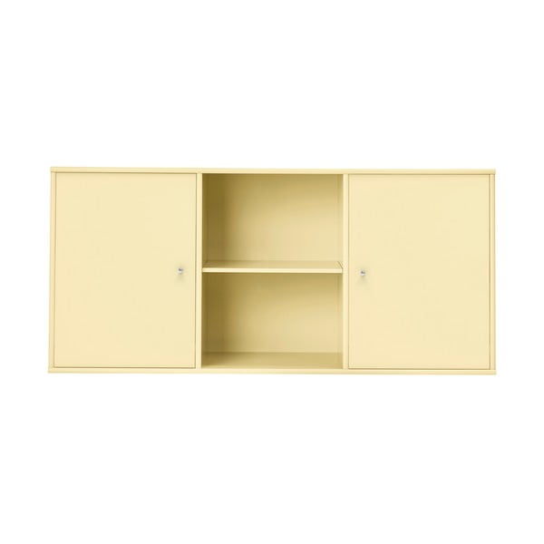 Comodă galben-deschis joasă suspendată 133x61 cm Mistral – Hammel Furniture