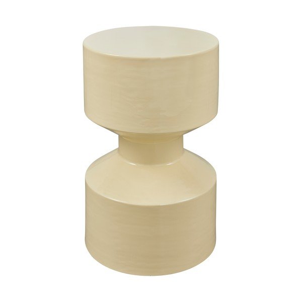 Măsuță auxiliară rotundă din metal ø 30 cm Hidde – WOOOD