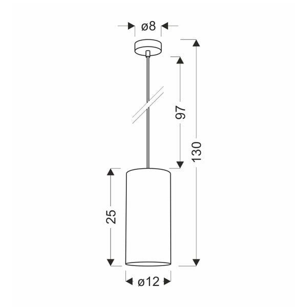 Lustră maro deschis ø 12 cm Ballo – Candellux Lighting-image-2